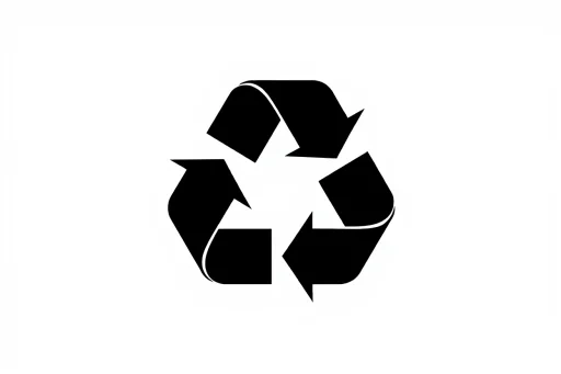 Electronic waste recycling symbol for responsible disposable vape disposal
