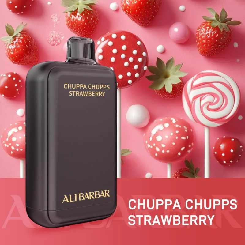 Alibarbar limited edition and Chupa Chups collaboration vapes.