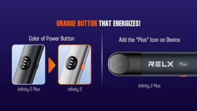 RELX Infinity 2 Plus Device – Meteor Flash