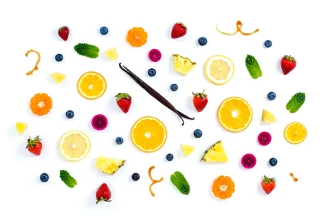 vape alo store sydney - Customer interacting with vape tasting station in Sydney store