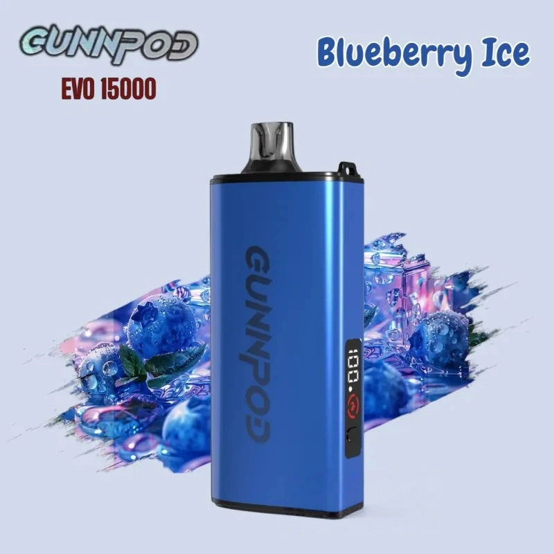 Blueberry Ice Gunnpod EVO Blueberry Ice 15000
