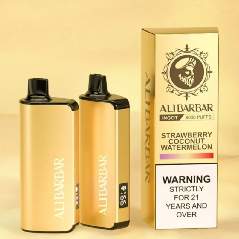 ALIBARBAR INGOT 9000 PUFFS – Blueberry Mint