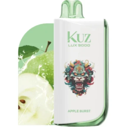 KUZ LUX 9000 Puffs – APPLE BURST