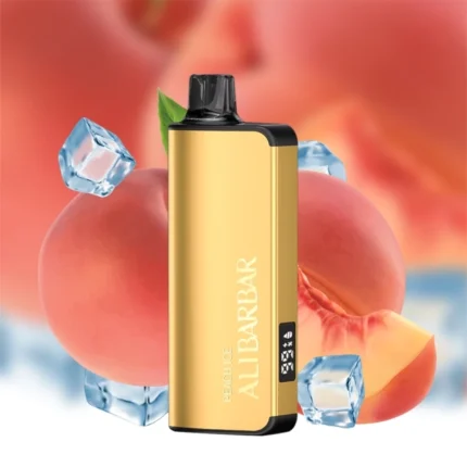 ALIBARBAR INGOT Peach Ice 9000 Puffs