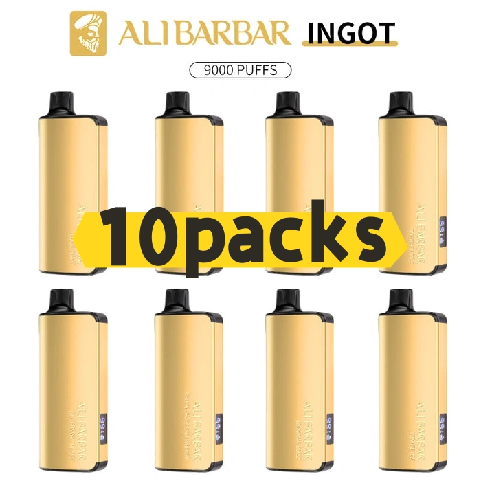 Alibarbar Ingot 9000 puffs 10 packs flavor vapes